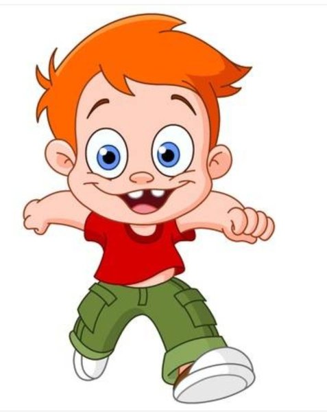 Рыжий мальчик из мультика