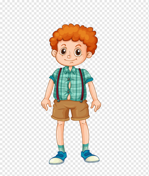 Мальчик мультяшный