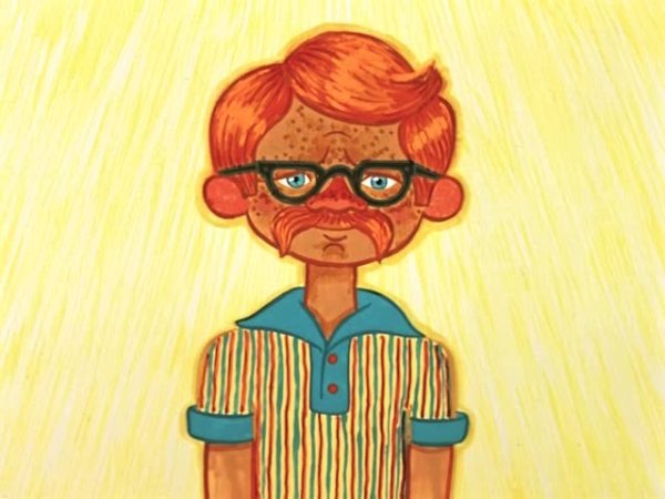 Рыжий, рыжий, конопатый мультфильм 1971