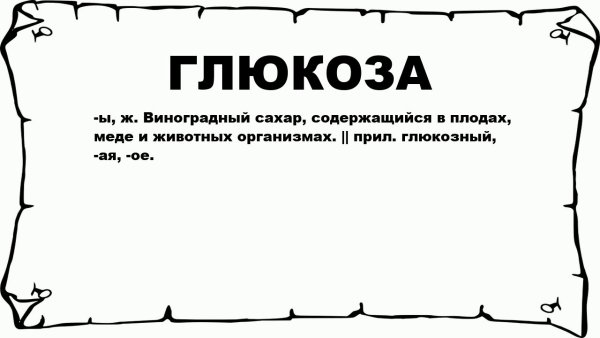 Глюкоза раскраска