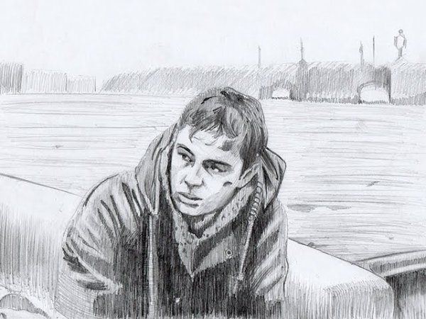 Сергей Бодров граффити в Москве