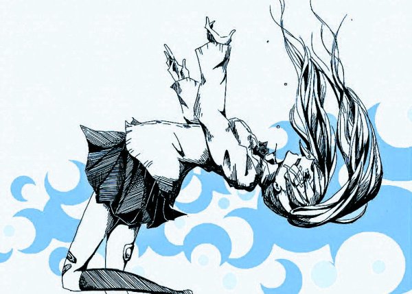 Падение рисунок