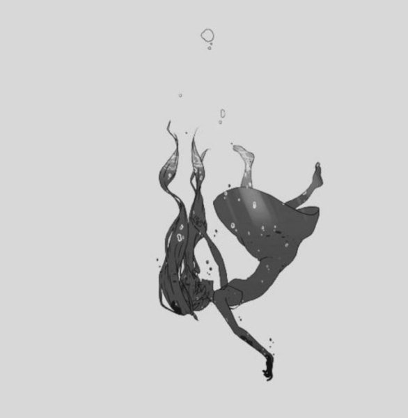 Скетч падающего человека