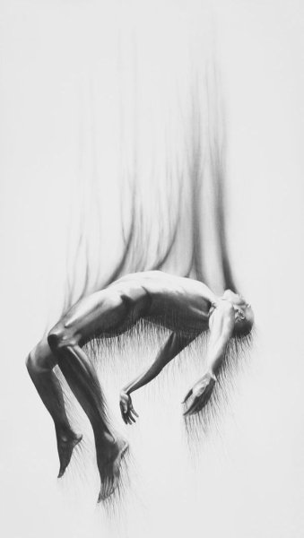 Фигура падающего человека