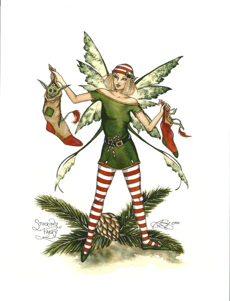 Помощники Санта Клауса эльфы