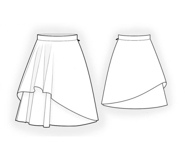 Макет юбки