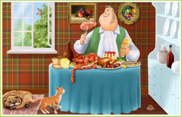 Робин бобин Барабек мультфильм