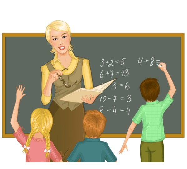 Учитель и дети