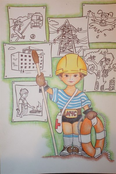 Охрана труда глазами детей