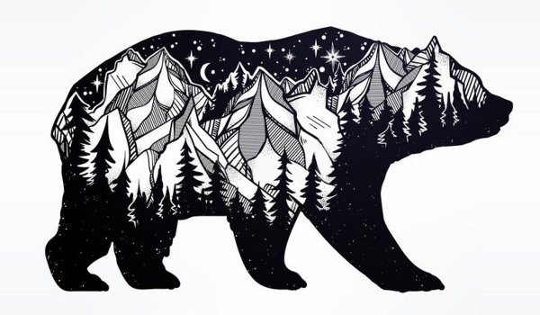 Медведь Векторная Графика