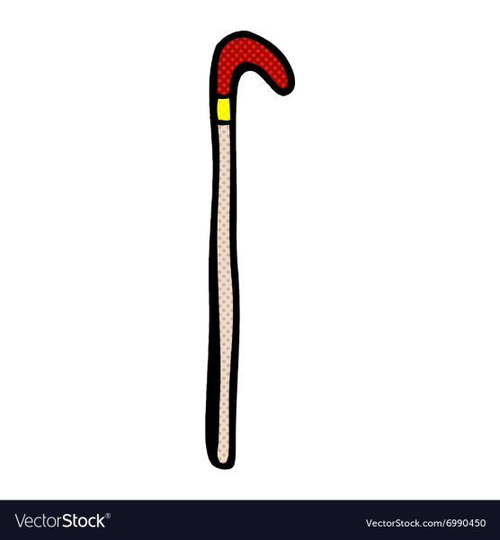 Трость нарисованная