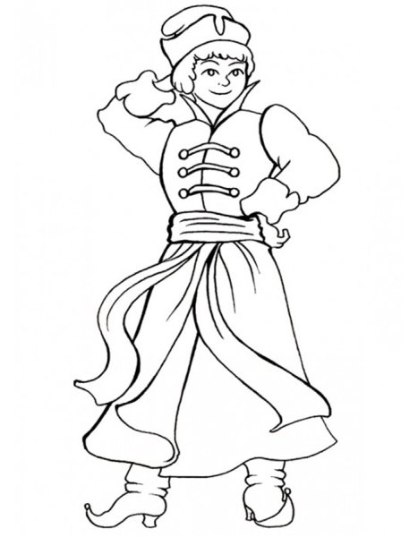 Иван Царевич раскраска для детей