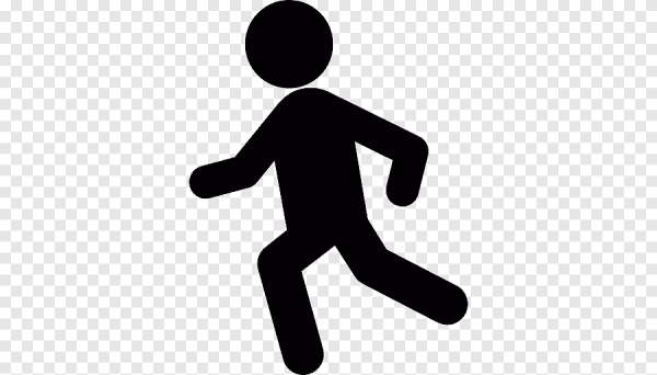 Бегущий человек иконка