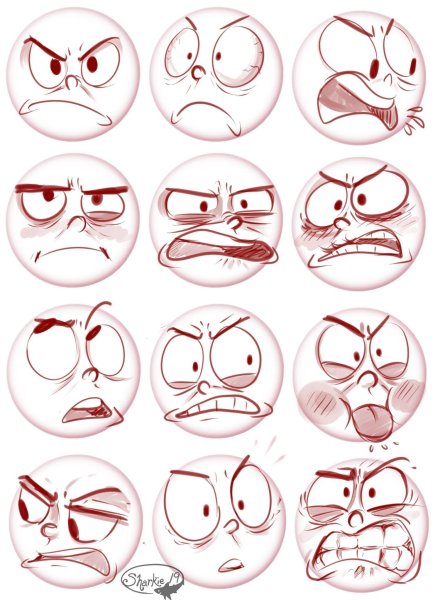 Эмоции для рисования