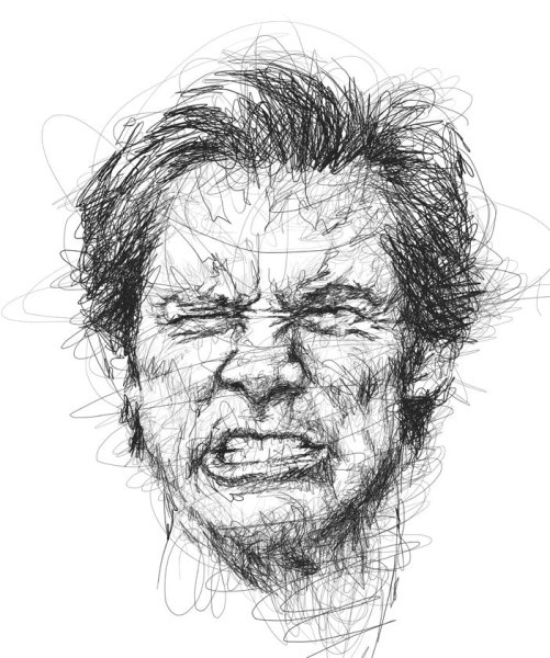 Джим Керри портрет