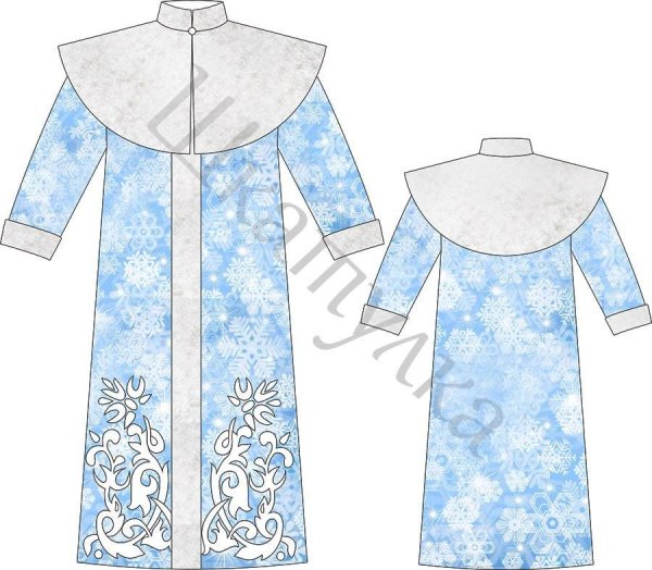 Лекало костюма Деда Мороза