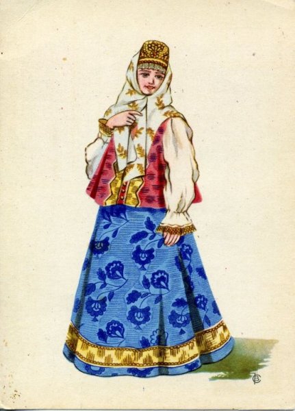 Национальная одежда Тверской губернии