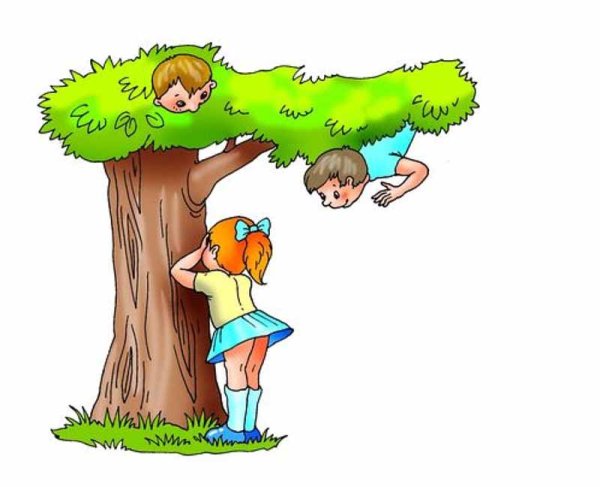 Детские игры ПРЯТКИ