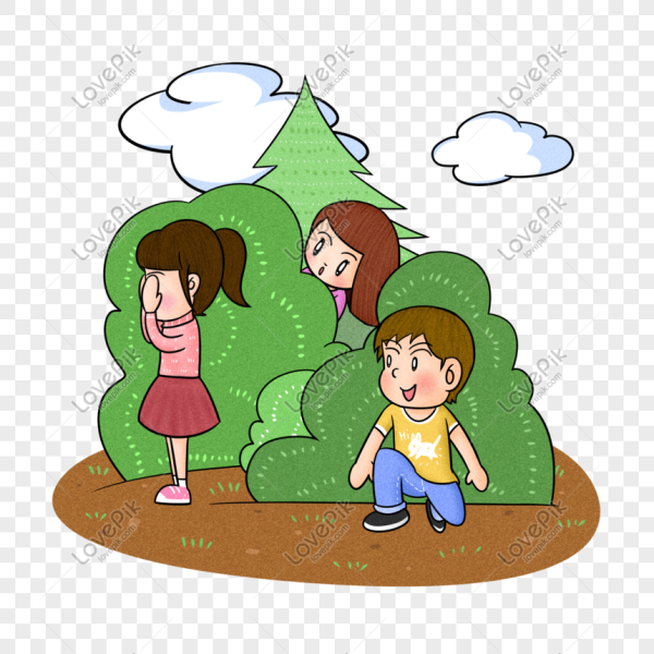 ПРЯТКИ детский рисунок