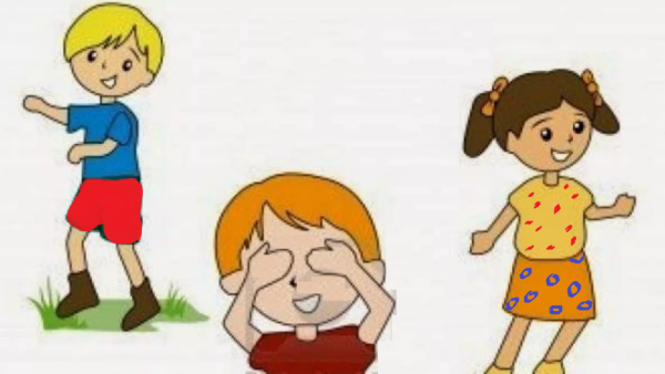 Игра в ПРЯТКИ рисунок