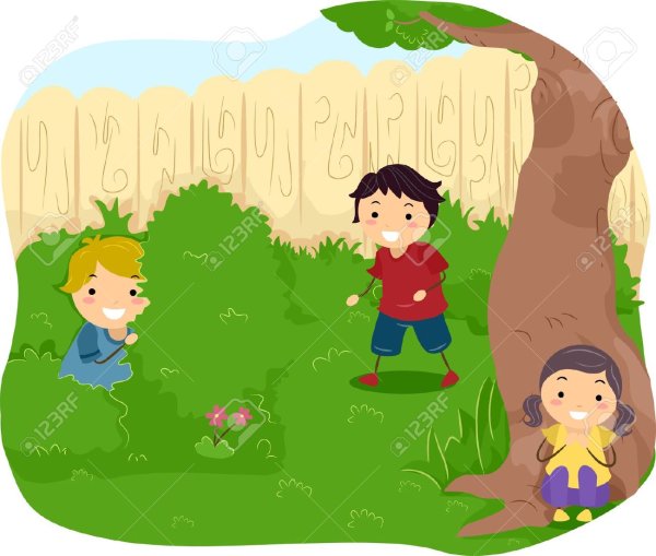 Нарисовать игру в ПРЯТКИ