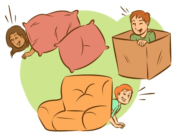 ПРЯТКИ рисунок для детей