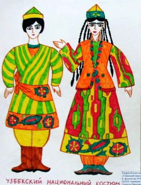Одежда народов степей