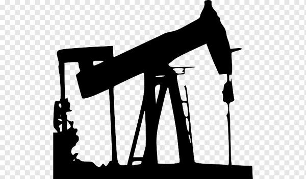 Нефтяная вышка силуэт