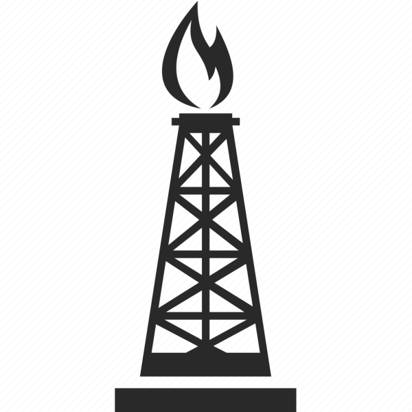Нефтяная вышка вектор