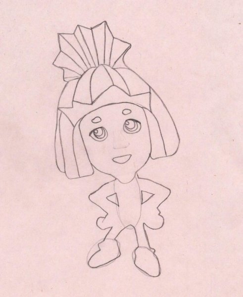 Поэтапное рисование Фиксиков