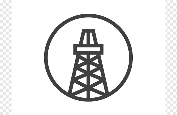 Буровая вышка значок