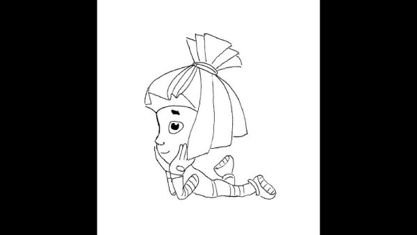 Верту Фиксики раскраска