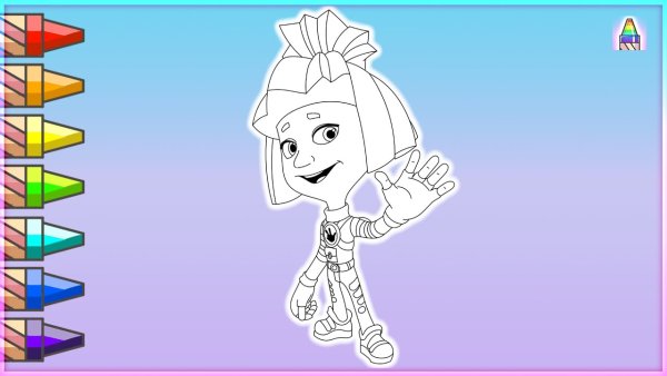 Фиксики Симка Нолик Папус и Мася