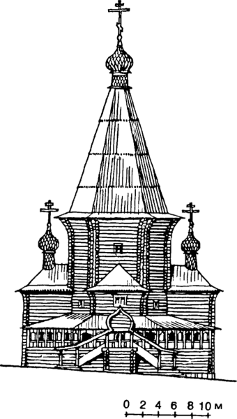Шатровые храмы древней Руси