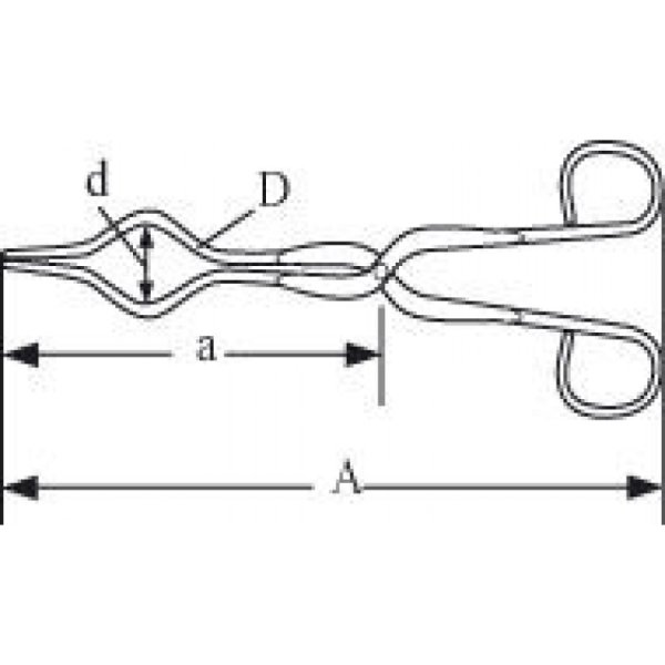 Щипцы диаметр захвата 60 мм