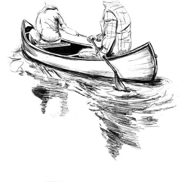 Байдарка мультяшная