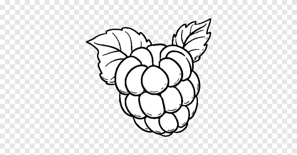 Малина стикер