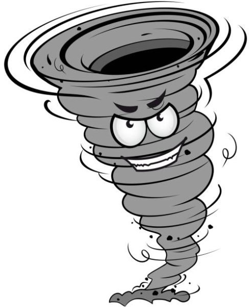 Ураган рисунок