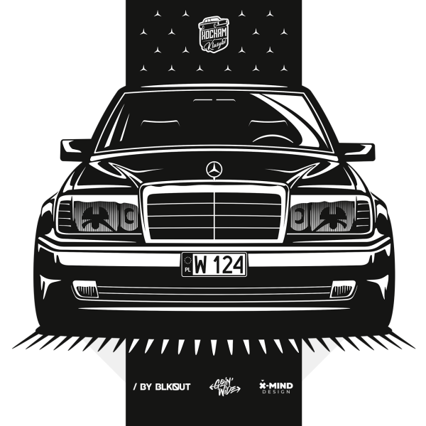 Mercedes w124 vector