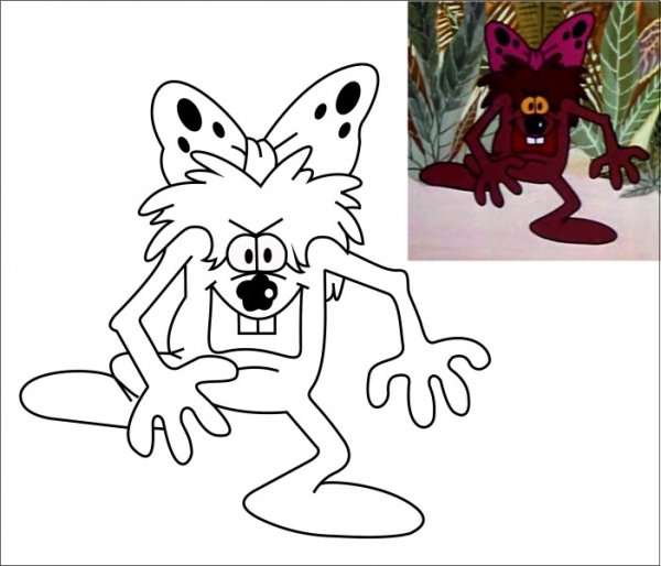 Зюзюка Барбидокская рисунок