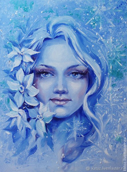 Зима рисунок