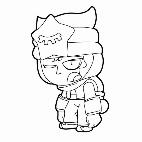 Раскраска Браво старс Эмбер легендарный