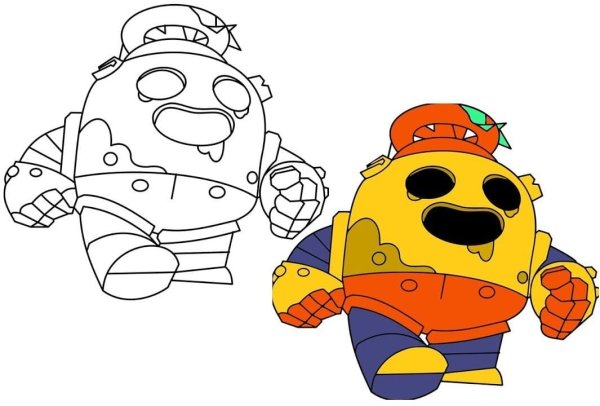 Раскраски Браво старс Эдгар