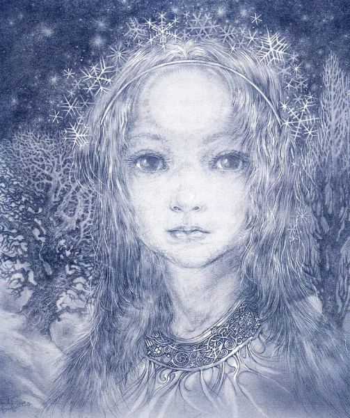 Лицо Снегурочки