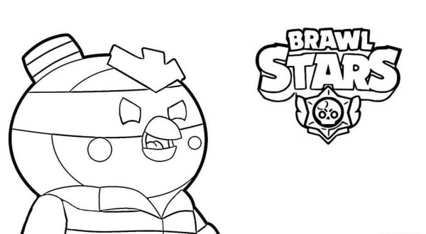 Раскраска Браво старс Кольт