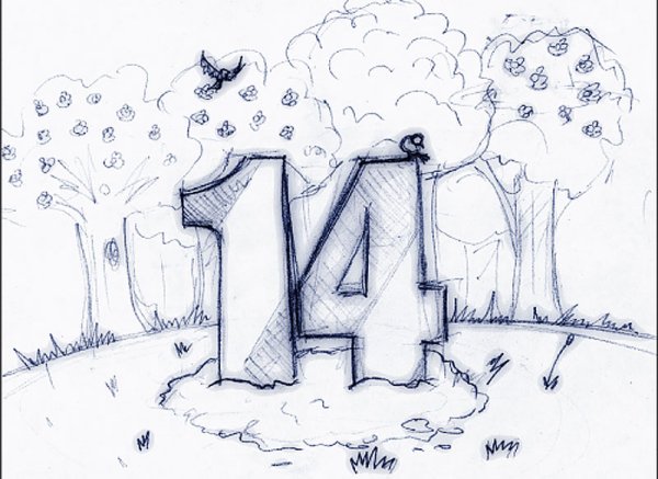 Красивые рисунки для четырнадцати лет