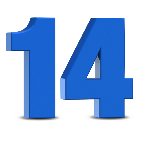 Красивое число 14