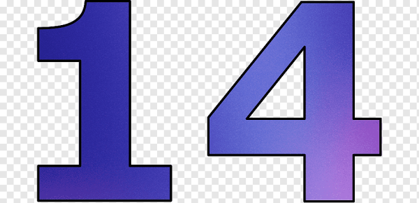 Цифра четырнадцать
