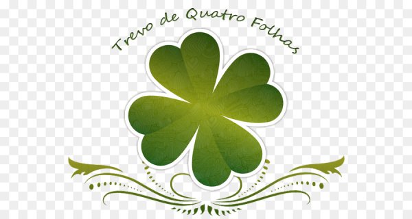 Эмблема Клевер четырехлистный