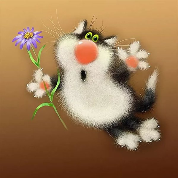 Коты Льва Бартенева художника